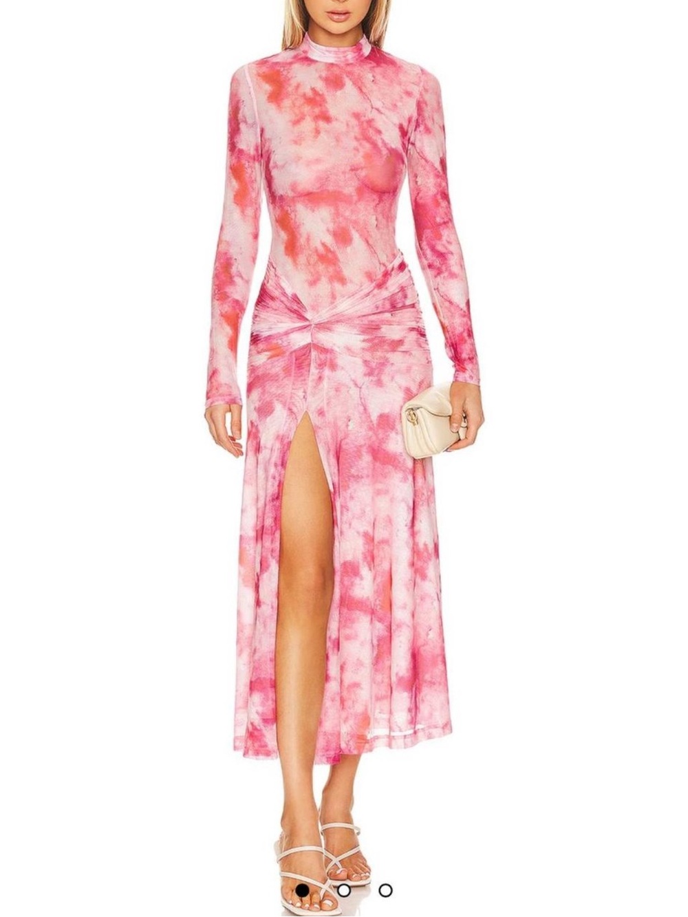 Lea Midi Dress in Tie Dye.